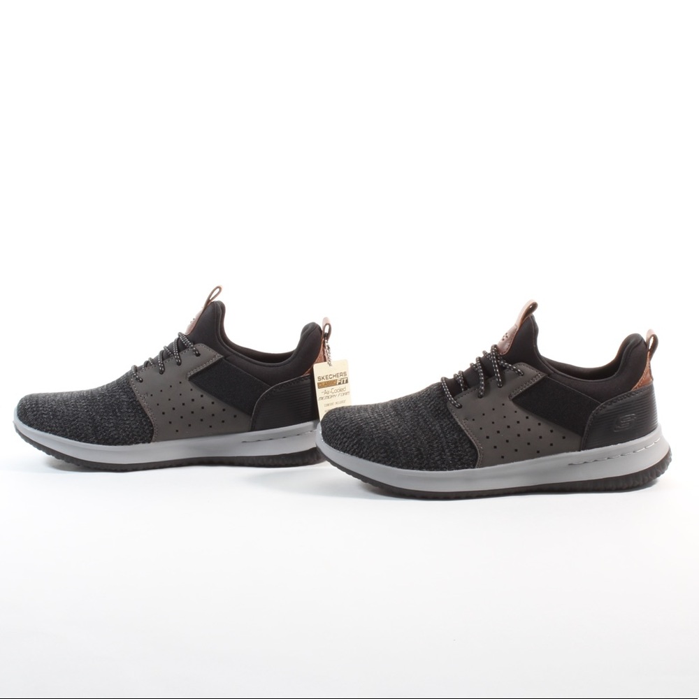 Menβs Skechers Classic Fit Air Cooled Memory Foam - Picture 4 of 8